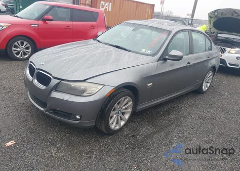 2011 BMW 328I xDrive из США, поврежденный, VIN WBAPK5G57BNN29973